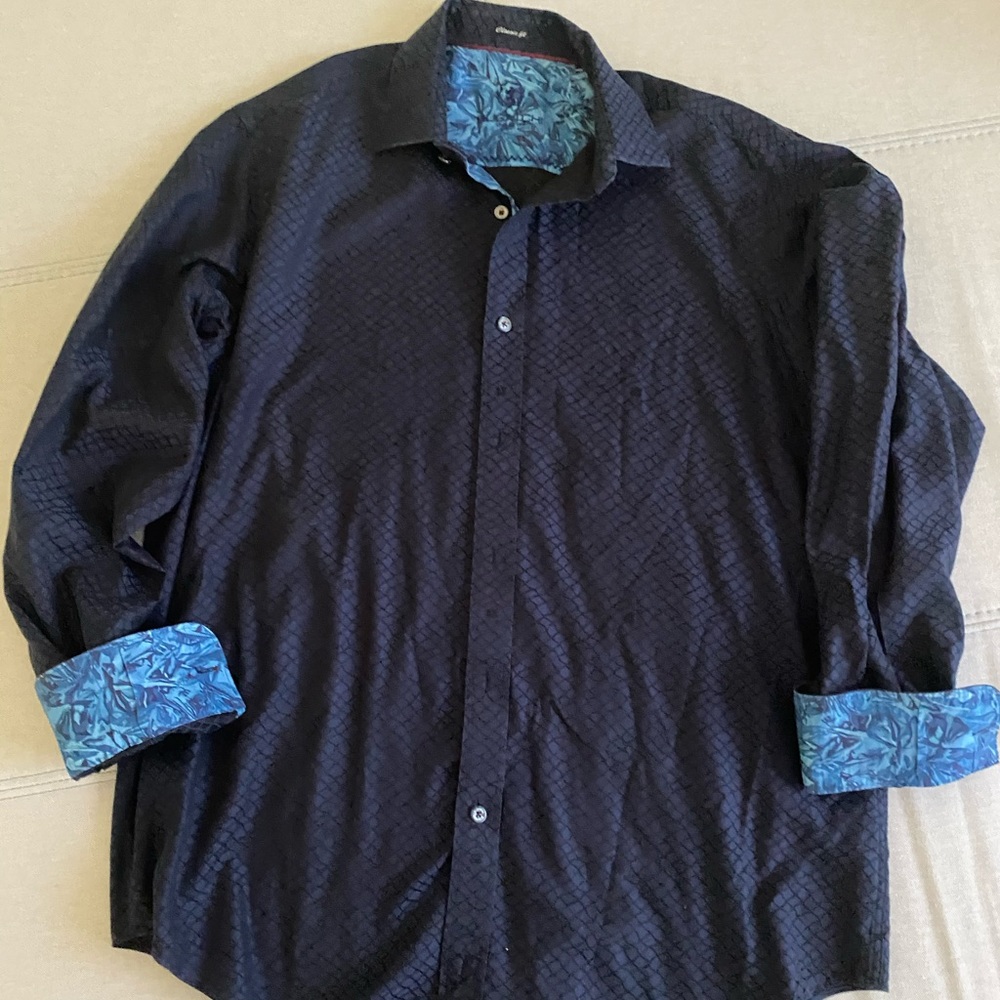 Classic fit Bugatchi shirt